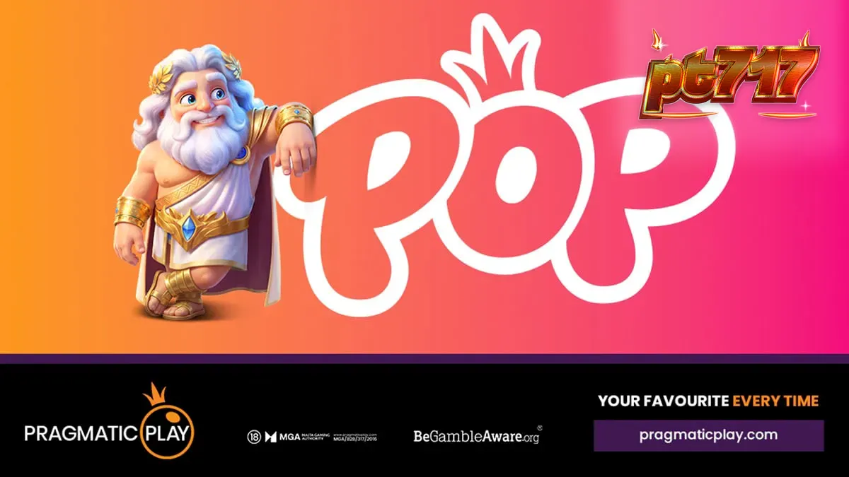 Interface colorida e moderna da nova marca de slots POP da Pragmatic Play